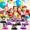 Enfeites de Favo de Mel Kuromi Decoração de Festa de Aniversário Infantil Tema Kuromi Enfeites de Mesa Decorativos Centrais de Favo de Mel