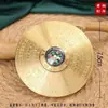 Brújula de Latón Macizo Creativa Brújula Bagua Taiji Giroscopio de Punta de Dedo Adornos Creativos de Feng Shui para el Hogar Manualidades