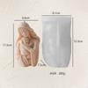 Molde de Silicone para Vela Perfumada Abraço de Mãe e Filho