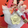 2026 Ano do Cavalo Shuibei Mesmo Estilo Ouro Puro 999 Flor de Dinheiro Chaveiro de Celular Presente para Namorada Presente de Ano Novo