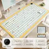Mouse Pad Aquecido, Pad de Mesa Aquecido Extra Grande para Meninas, Pad de Mesa de Computador para Escritório, Pad de Mesa de Escrita de Inverno, Aquecedor de Mãos