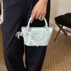 Bolso Cubo de Color Sólido Elegante para Mujer, Nuevo Modelo Primavera 2026, Bolso de Hombro Cruzado de Moda para el Uso Diario