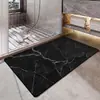 Alfombrilla de suelo de tierra de diatomeas nueva de mármol de lujo ligero, alfombrilla absorbente para baño, alfombra para el hogar, alfombrilla para la entrada, alfombrilla antideslizante para el inodoro