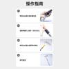Rodillo de pintura mango telescópico rodillo de extensión cepillo rodillo pintura látex impermeable herramienta para pared 9 pulgadas 4 pulgadas lijado
