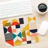 Mouse Pad de Couro Tamanho Pequeno para Meninas, Estilo Ins, Mini Mouse Pad, Couro de Vaca, Mouse Pad de Computador para Meninos