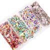 Rodajas de fruta de arcilla polimérica 1000 piezas/paquete, paquete mixto multiserie, arte de uñas, pegatinas de belleza para decoración de teléfonos móviles DIY, relleno para slime