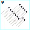 Termistor NTC de alta precisión en línea pequeño punto negro MF52-10K valor B 3100 3270 3380
