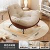 Mecedora sencilla y moderna con diseño de panal, reclinable, sofá individual para sala de estar, balcón, silla de ocio para adultos