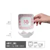 Novo Conjunto de Louça de Cerâmica Estilo Chinês para Jantar de Reunião para Uso Doméstico, Tigelas e Pratos Atacado, Tigelas Grandes, Pratos de Jantar Redondos, Tigelas e Pratos para Sopa
