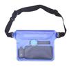 Bolsa Impermeable para Teléfono Móvil de PVC Plegable en Tres Secciones Nivel 8 Bolsa de Cintura Impermeable Festival de Salpicaduras de Agua Set de Bolsas Impermeables Transparentes para Teléfono Móvil Bolsa de Agua para Exteriores