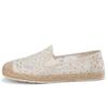 SIKAIWU Sapatos de Pescador Finos Planos Sapatos Femininos Verão Respiráveis 2023 Novo Estilo Slip-on Sapatos de Tecido Old Beijing para Mulheres