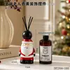 Botella de Aromaterapia de Muñeco de Nieve Navideño para Dormitorio Interior, Aromaterapia de Gama Alta sin Llama, Fragancia para Habitación del Hogar, Adorno Decorativo de Escritorio