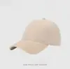 [Versión Brillante de Lujo Ligero Otoño/Invierno] Gorra de Béisbol Clásica de Color Sólido con Visera Suave de Algodón de Carbono Profundizado Cómoda Versátil Estilo Casual Cotidiano