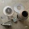 Gasificador de Madera de Hierro Fundido de Ahorro de Energía para Calefacción Interior y Exterior, Gasificador Recargable para Uso Tanto de Madera como de Carbón, Otros