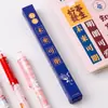 Caixa Surpresa de Caneta Gel com Texto Inspirador Recompensa para Escola Primária e Jardim de Infância Pequeno Presente Alto Valor de Cor Caneta de Água para Assinatura Caneta para Título