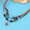 Collar con Ancla de Fabricante Df para Hombre Estudiante Retro Moderno Colgante Cadena para Clavícula Versión Japonesa y Coreana Joyería para Pareja Regalo