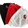 Camiseta Infantil de Manga Curta para Meninos, Primavera/Verão 26, Estilo Coreano, Bordado Estiloso de Cavalinho, Algodão Puro, Camiseta Básica Casual para Crianças Pequenas