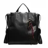 Mochila Vintage de Cuero Suave para Mujer 2026 Nueva Mochila de Gran Capacidad para el Trabajo Mochila de Moda Estilo Universitario Bolso Escolar