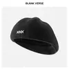 Boina Negra para Mujer, Sombrero de Lana Versátil para Otoño e Invierno que Hace que la Cara se Vea Más Pequeña, Estilo Coreano, Circunferencia de Cabeza Grande, Gorra Simple y Cálida