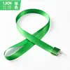 Lanyard con permiso de trabajo aleación de aluminio gancho transparente cuerda para insignia lanyard tarjeta de identificación de empleado se puede imprimir logo especial para exposiciones
