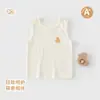 Chaleco para Bebé, Algodón Puro Clase A, Camisola para Niñas para Usar por Debajo, Protección para la Barriga de Niños, Chaleco Pequeño de Espalda Media para Niños Pequeños