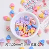 Mini Donas de Color Comida de Juguete Caricatura Arte de Uñas DIY Pegamento en Crema Resina Accesorios Pequeños Bolsa de Materiales para Joyería Mayoreo
