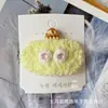 Pasador de Ganchillo de Lana Hecho a Mano DIY Orejas de Conejo Lindas Pasador Estéreo de Hierba Flor Pasador BB de Lana Hecho a Mano