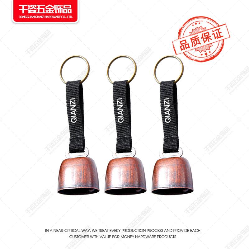 红古铜织带牛铃07