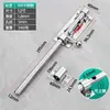 Cerrojo deslizante de acero inoxidable 304 sin perforaciones antirrobo para puerta de madera, puerta de habitación, baño, cerradura de inserción, hebilla de bloqueo para puerta corredera antigua
