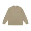 Ropa Mu Xi # Camiseta de manga larga para hombre, corte holgado, con bolsillos de corte tridimensional, adecuada para deportes y uso casual, estilo ins
