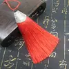 8cm Nova Tampa de Metal Peep Toe Borla Marcador de Página Pequena Borla Hanfu Bolsa Pingente Joia Decoração Acessórios