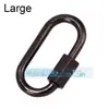 Acessórios para joias DIY mosquetão de parafuso micro-incrustado de cobre puro fivela ajustável para pulseira e colar