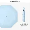 50% de descuento Paraguas de seis varillas con recubrimiento negro para sol y lluvia, sombrilla mini, paraguas con mango de anillo, paraguas compacto tipo cápsula, paraguas de bolsillo promocional