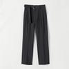 Primavera Nova Luz Estilo Maduro Calças Pequenas Terno Masculino Reta Casual All-match High-end Solto Moda Calças de Terno de Perna Larga