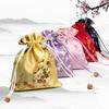 Bolsa Sachet con Cordón Bordada Estilo Chino Flor de Ciruelo Accesorios Kimono Bolsillo de Mano con Fragancia y Bolsa Sachet con Fragancia