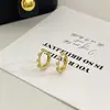 Nuevos Pendientes de Circonita Plata de Ley S925 Chapados en Oro de 18K Estilo Coreano Ins Pendientes Redondos para Mujer Exquisitos Pendientes Pequeños
