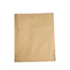 Bolsa de Papel Kraft Amarilla, Papel Puro Sin Plástico, Cumple con los Estándares de Protección Ambiental de la UE, Bolsa de Papel Kraft Biodegradable con Sellado en Tres Lados, Venta Directa de Fábrica