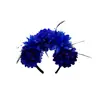 La Diadema de Plumas de Carnaval Más Popular de Amazon Fiesta Día de Muertos Festival Performance Escénica Tocado de Novia para Mujer