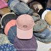 ¡Un disparo real! Gorra de béisbol de moda con bordado simple y colores frescos para hombres y mujeres, gorra informal pequeña que combina con todo.