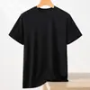 Nueva Camiseta de Seda Modal 2026 para Hombre, Cuello Redondo Pulóver Manga Corta, Versátil de Color Sólido, Camiseta Básica Amigable con la Piel de Sensación Helada