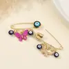 Broche Creativo Sencillo Pin Ojo del Diablo Europeo y Americano Elemento de Escarabajo Abeja Lazo Pin Ojo Azul
