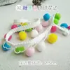 Renda de Bola Renda Acessórios Feito à Mão DIY Materiais para Roupas Borla Bola de Pelúcia Colorida Roupas de Bebê Cinto Decorativo