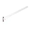 Poste Brazo Poste de Modificación de Patio Tubo 50 Tubo 60 Poste de Cemento Aro Soporte de Farola Poste Brazo 0.6m 1.5
