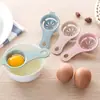 Extra DulceNuevo Filtro y Separador de Huevos, Separador de Clara de Huevo para Hornear en la Cocina, Separador de Yema y Proteína
