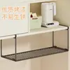 Estante de almacenamiento para litera de dormitorio, cesta colgante para aperitivos en la mesita de noche sin taladro, organizador de almacenamiento para cama, estante colgante para debajo del escritorio de dormitorio estudiantil