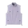 Pedido transfronterizo: Chaleco de trabajo funcional impermeable multibolsillos para hombre, estilo montaña para exteriores, corte holgado