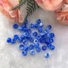 Cuentas de color AB de 6*9 mm, acrílico, color, agujero grande, para pulsera de niños, tocado para el cabello con cuentas, cuentas sueltas, aproximadamente 1870