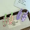 Corea del Sur Niña Dopamina Colorido Clip Horquilla Pomelo Clip Lateral Ins Clip Sin Costuras Clip para Cabello Roto Femenino