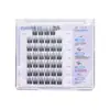 Pestañas Postizas Xuaner Sin Pegamento 280-A5 Flor de Durazno Mejoradas Pestañas Postizas Tipo Pluma de 0.03mm Rizadas