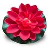 10cm Flor de Loto Simulada Flor Falsa Decoración para Estanque de Peces Flor Inmortal Flor Artificial Nenúfar Loto Falso Flor Seca Venta al Por Mayor